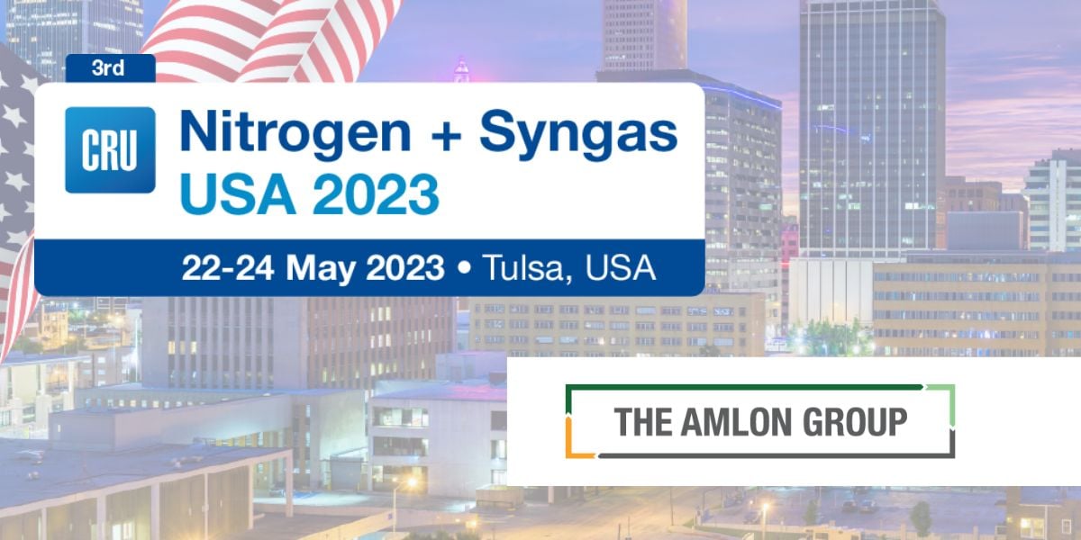 Amlon attending the CRU Nitrogen + Syngas Conference